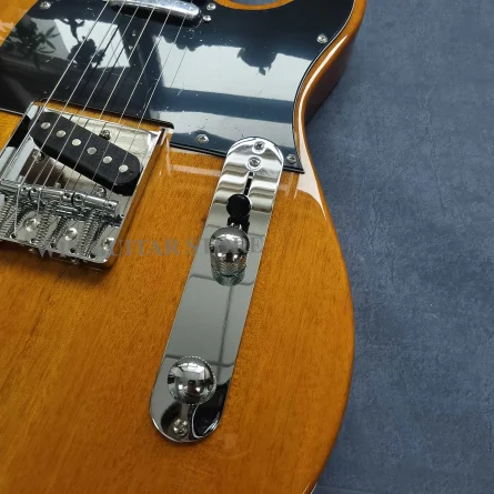 Electric guitar with metallic three-color paint and large granular golden accessories A Christmas gift Free Shipping - Image 4